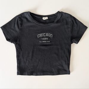 Garage Charcoal Chicago Graphic Tee